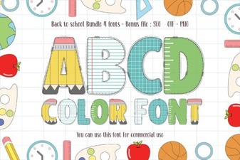 Best Fonts for Back to School Projects