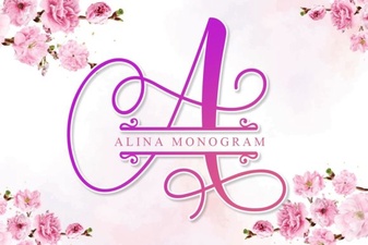 Alina Monogram Font: Personalize Your Creative Projects