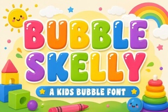 Bubble Skelly Font: Creative Design Inspiration