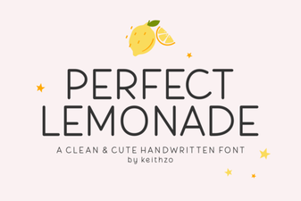 Designing with the Perfect Lemonade Font