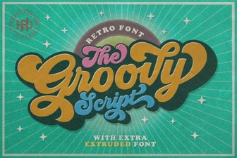 Groovy Fonts for Unique Design Projects