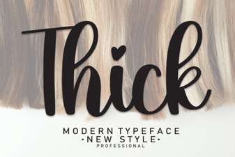 Bold Designs: How Thick Fonts Enhance Your Projects